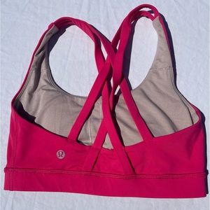 Lululemon Energy Bra Size 4 Pink